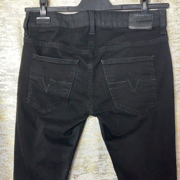 Guess Women’s Black Knee Ripped/Distressed Skinny Jeans Size 30 - Picture 10 of 16